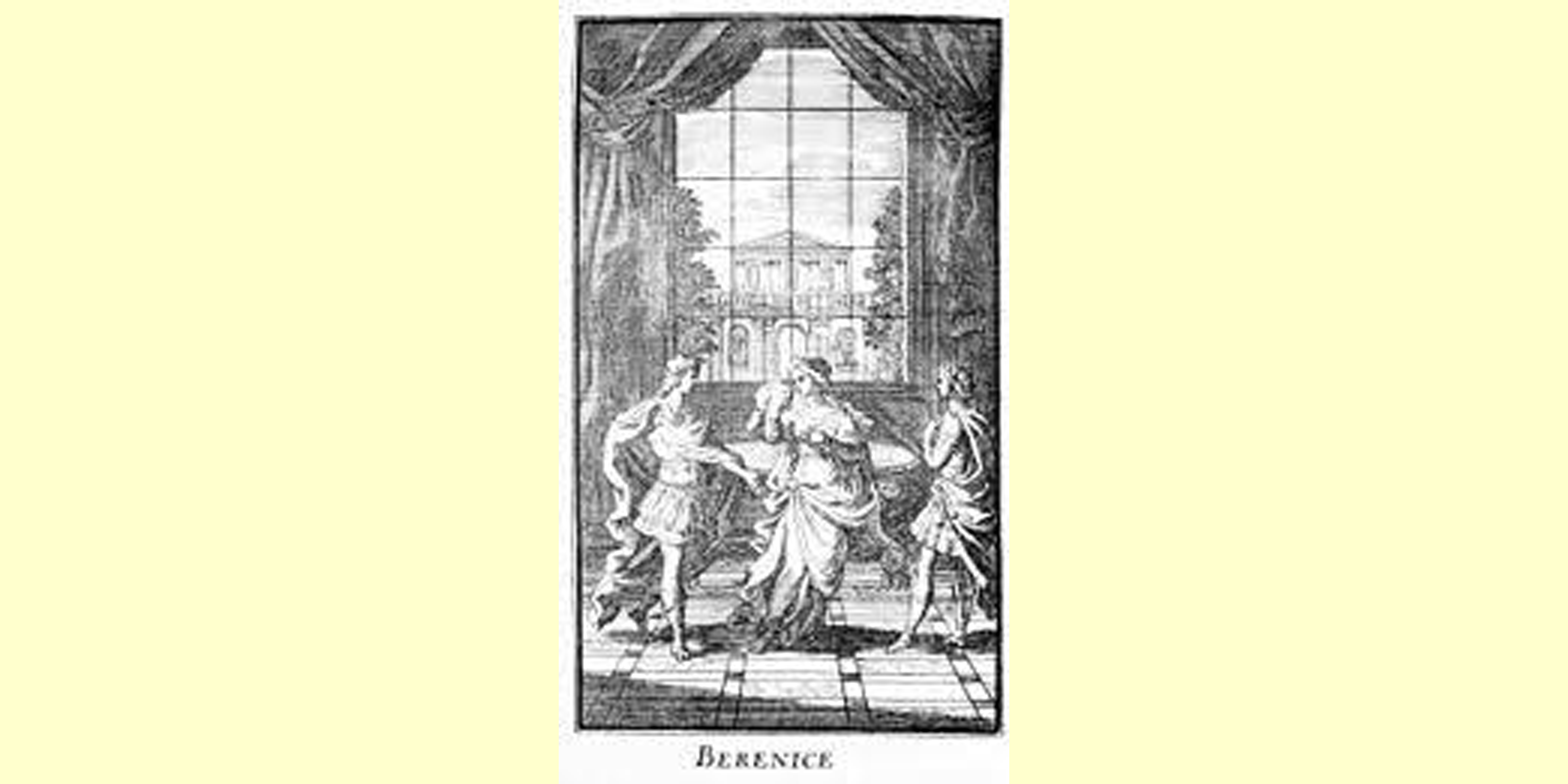 BÉRÉNICE / FRAGMENTS BÉRÉNICE / FRAGMENTS